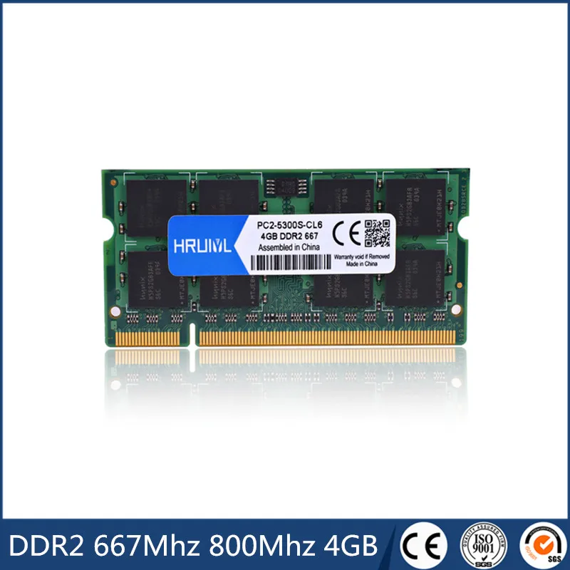 Память DDR2 4 Гб 667 МГц 800 МГц для ноутбука