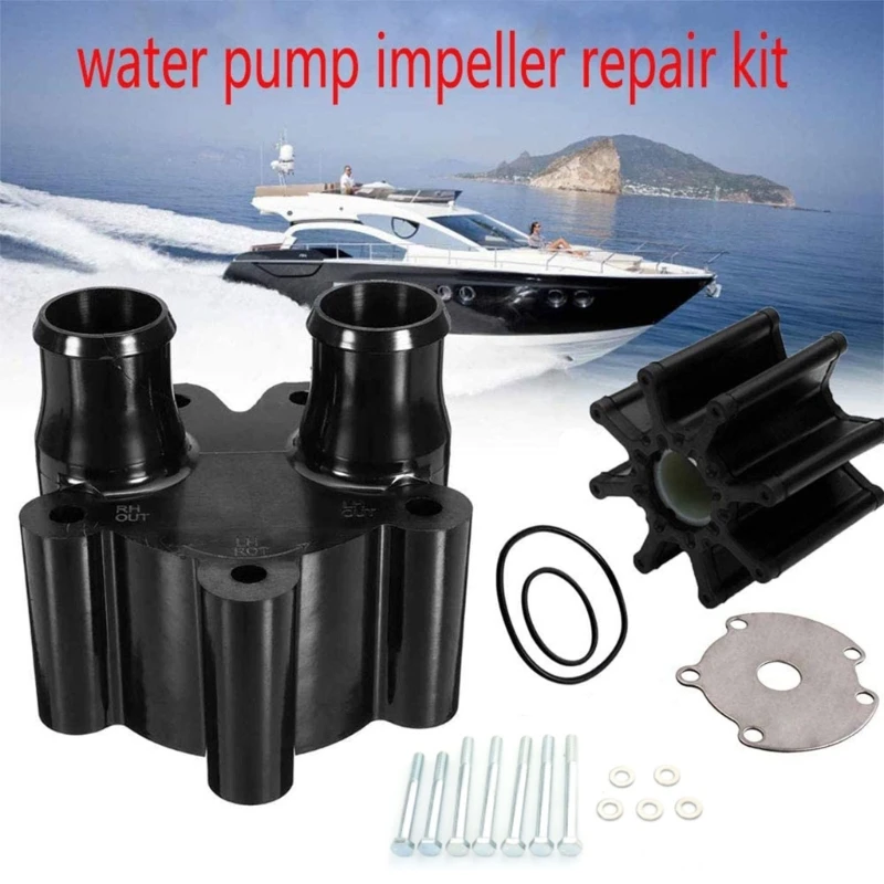 

Replacement Impeller With Housing Repair 46-807151A14 Water Pump Boat Marine GTWS