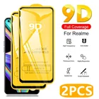 Закаленное стекло 9D для Realme GT 5G Neo 6 7 8 Pro, защитная пленка для экрана Realme C3 X2 Pro XT Narzo 30 5g 30A C21 C11, 2 шт.