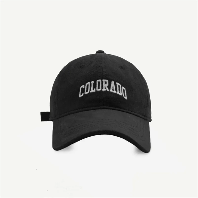 Новые женские бейсболки COLORADO с вышивкой весны для леди и девочек, всепогодные осенние наружные шляпы для мальчиков, 2022 года, унисекс, для путешествий.
