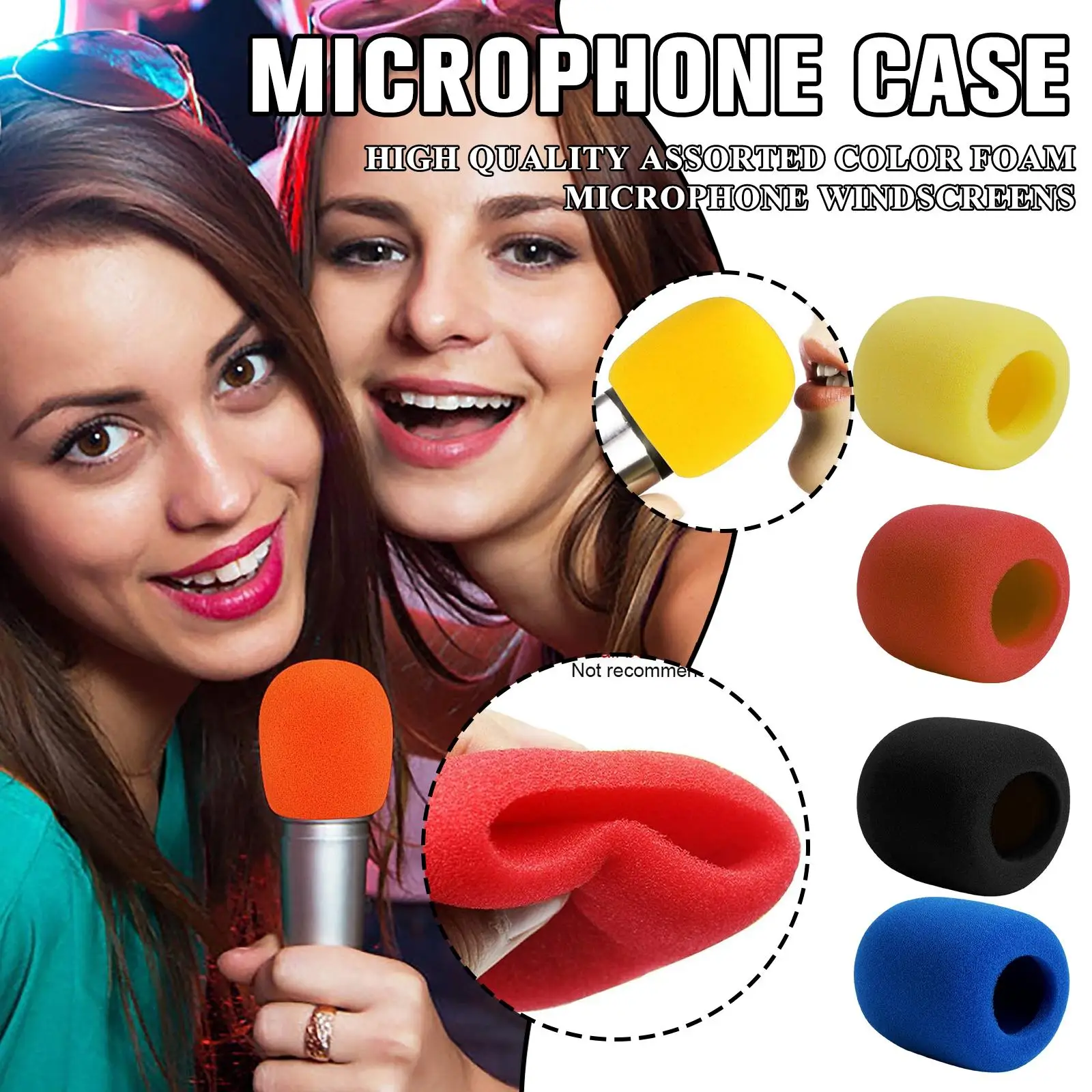 Высококачественный новый губчатый чехол для микрофона Shure SM58/Beta58A 57A/PGA48LC V7U1