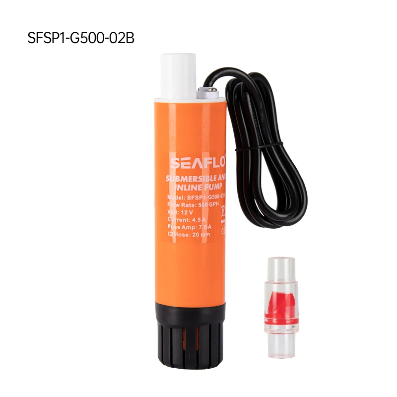 

Линейный насос 12 В постоянного тока Погружной насос Масло RV Яхта Добавить воду Бустерный насос Пищевой материал