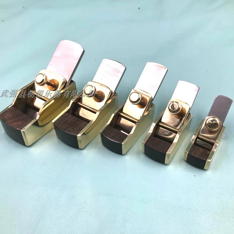 Different sizes Brass wrap blackwood convex Cutter Curved Sole/Flat bottom planes Planer，woodworking Tools plane parts