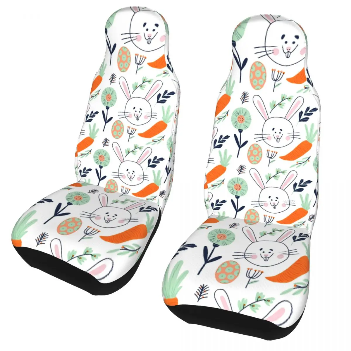 

Защитные чехлы для сидений с изображением моркови кролика
