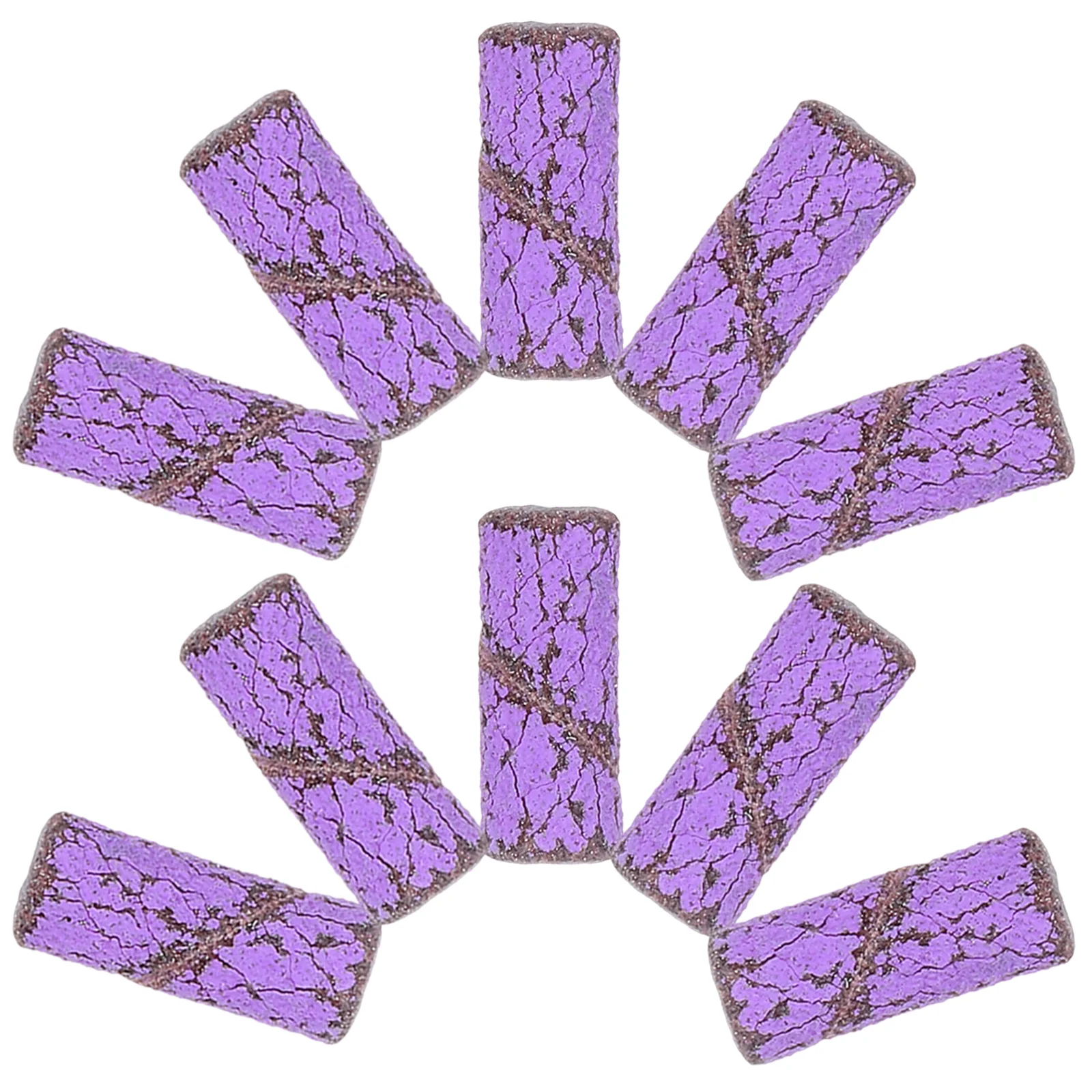 

50 Pcs Nail Sanding Bands for Nails Mini Rings Grinding Head Acrylic Small Drill Bits Manicure