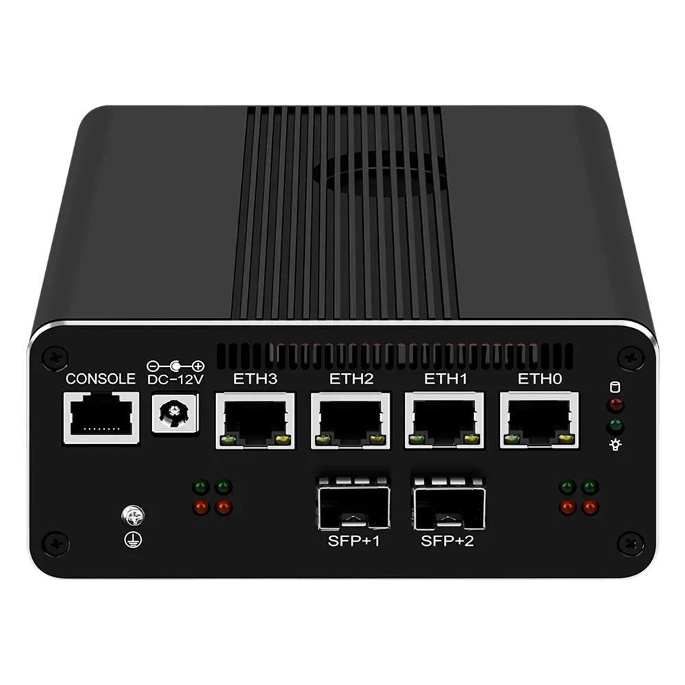 Оптовый встроенный компьютер i7 1355U i5 1335U Настольный мини-ПК 4 * Lan Промышленный