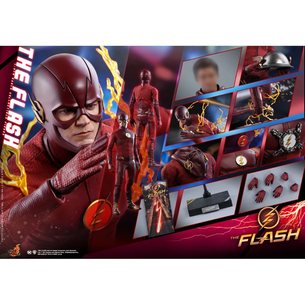

Hottoys оригинальные комиксы Flash Dc 1/6 оригинальная Коллекционная модель Аниме фигурки экшн-Фигурки игрушки