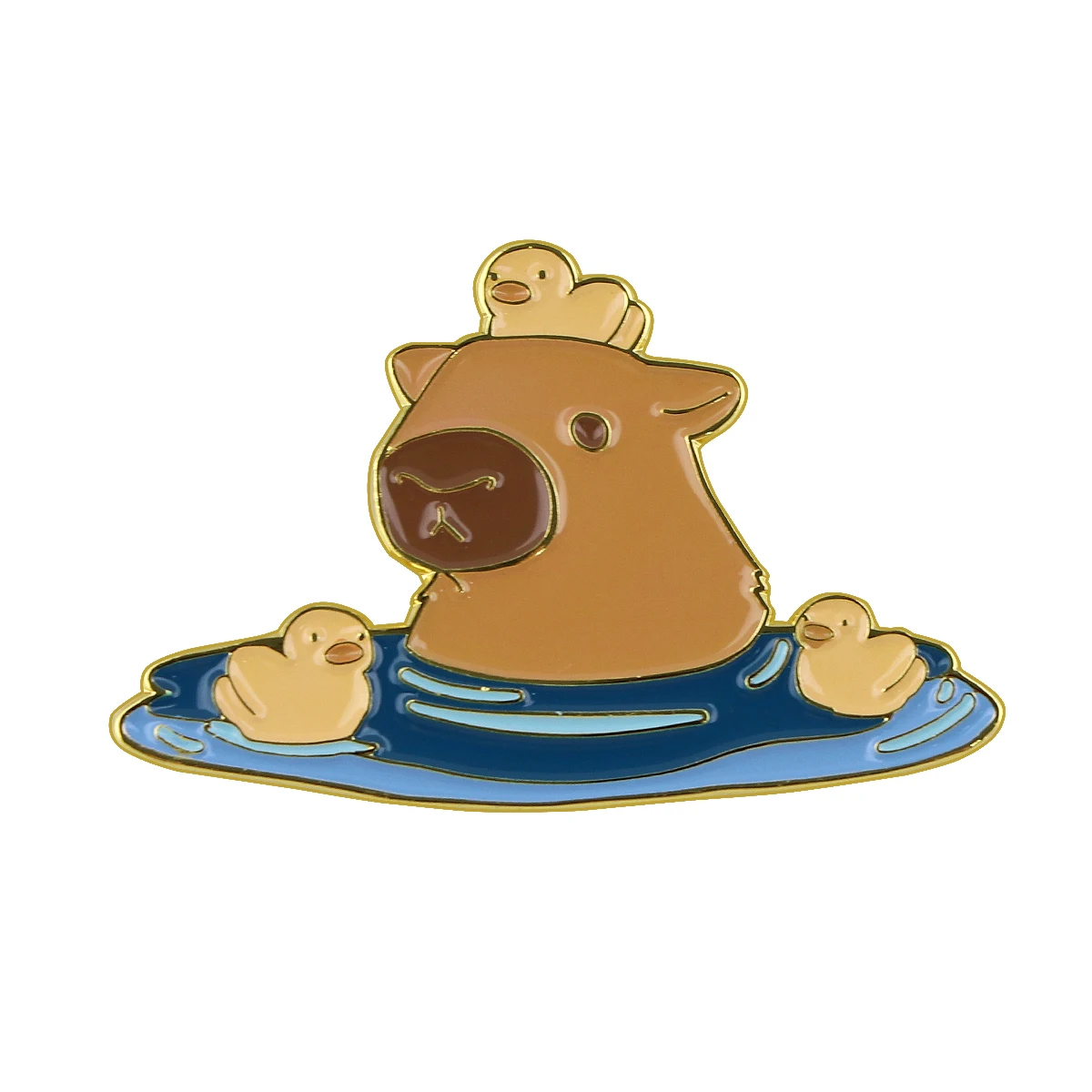

Cute Things Capybara Enamel Pin Cartoon Ducks Pin Brooch Clothes Hat Jeans Shirts Backpack Badge Accessories Jewelry Gift YQ1551