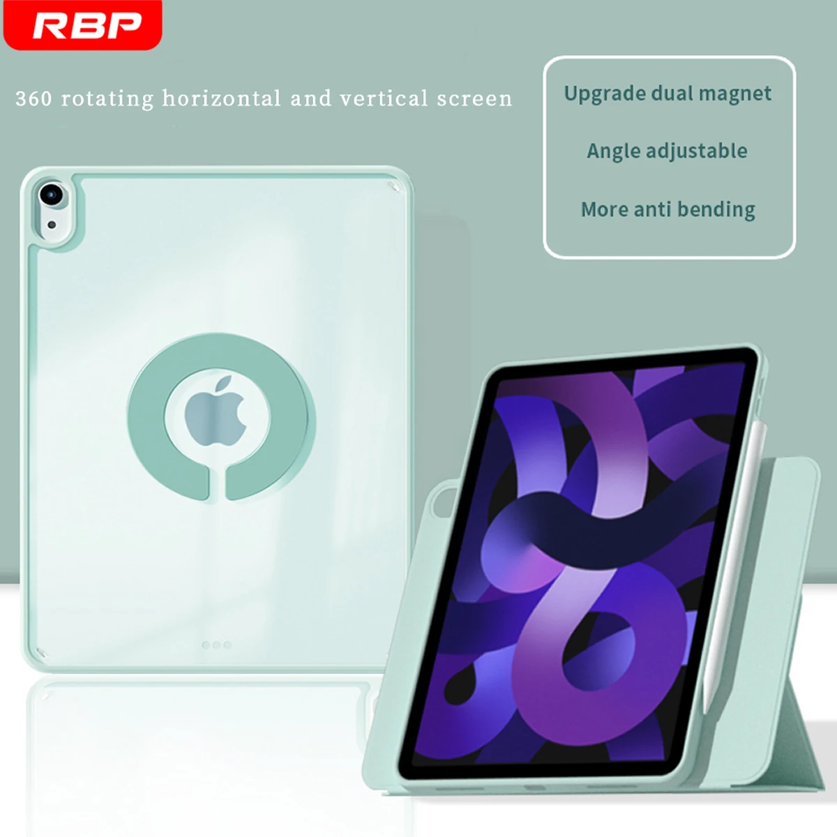 

For iPad Air 4 Air 5 10.9 Magnetic Separation Case iPad Pro 11 2020 2021 Detachable Back Shell for iPad Mini 6 Air 5 2022 Cover