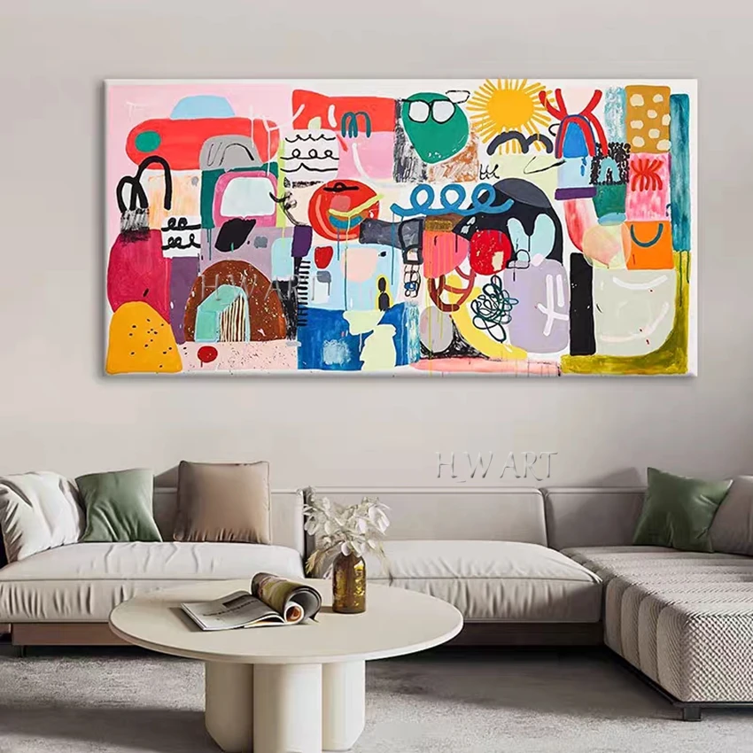 Абстрактные картины маслом на холсте