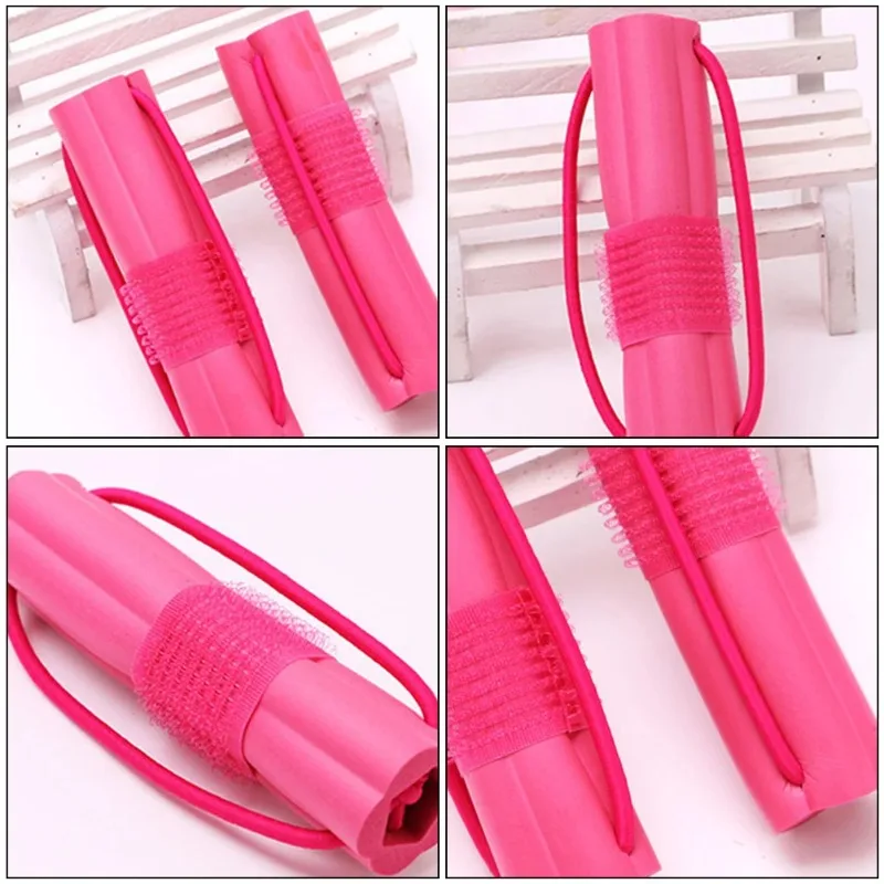 6 шт. самоклеящиеся щипцы для завивки мягкая губка парикмахерские бигуди