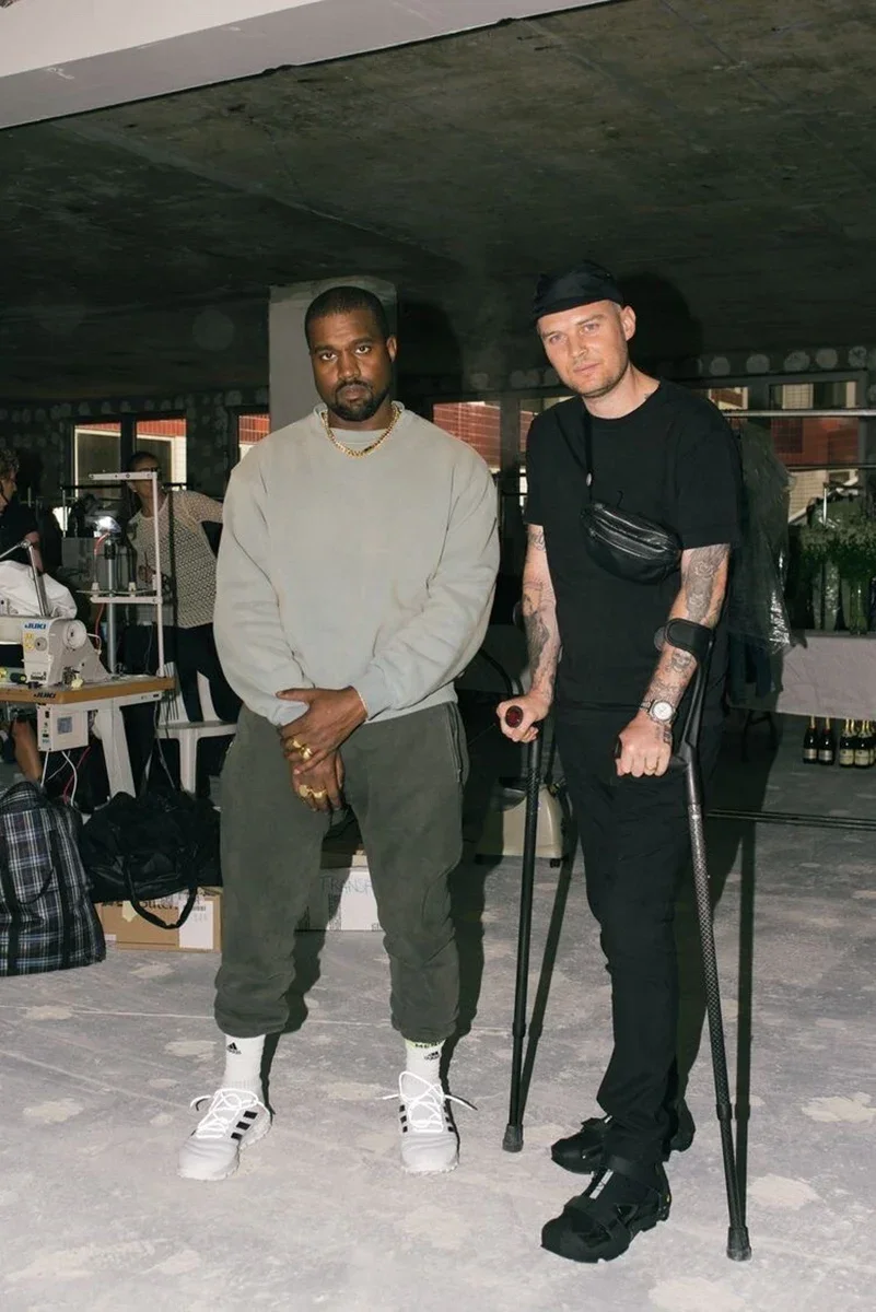 Свободные простые однотонные длинные брюки Yao888 Kanye DONDA унисекс Спортивные