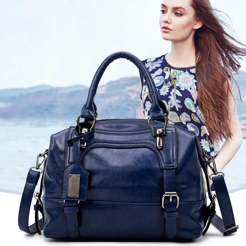 

Women Pu Leather Handbags Ladies Large Soft Shoulder Bags Crossbody Bag Top Quality Handbags For Women Sac A Main Femme