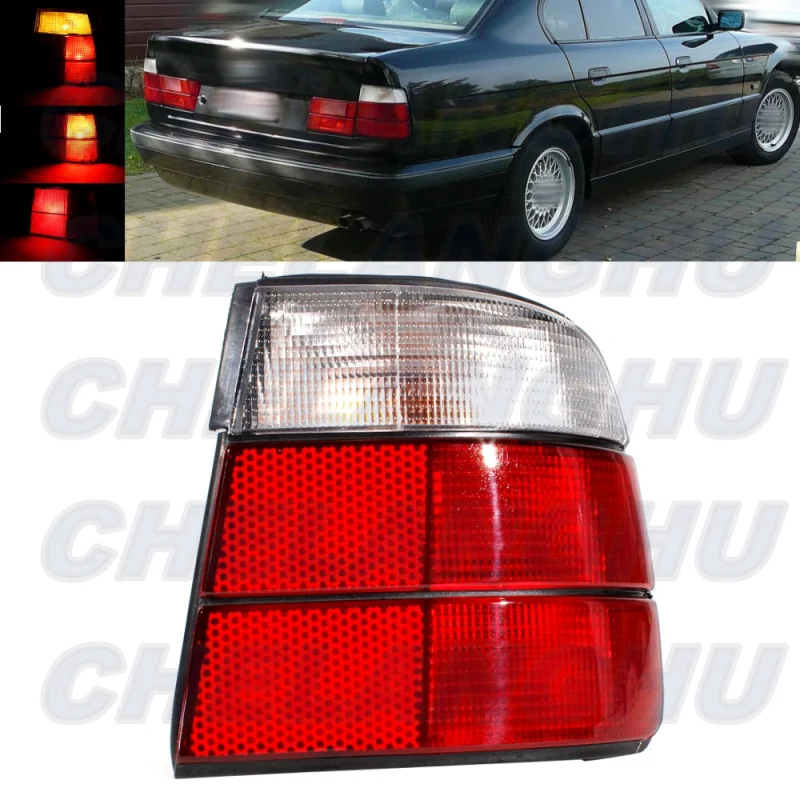 Для BMW E34 518i 520i 525i 530i 535i 540i 1988 1989 1990 1991 1992 1993 1994 седан правая внешняя боковая задняя