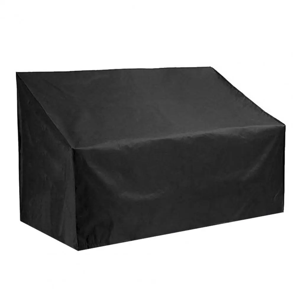 

Outdoor Bench Cover Rain-proof Breathable 210D Polyester Cloth Convenient Practical Garden Seat Cover Household Supplies