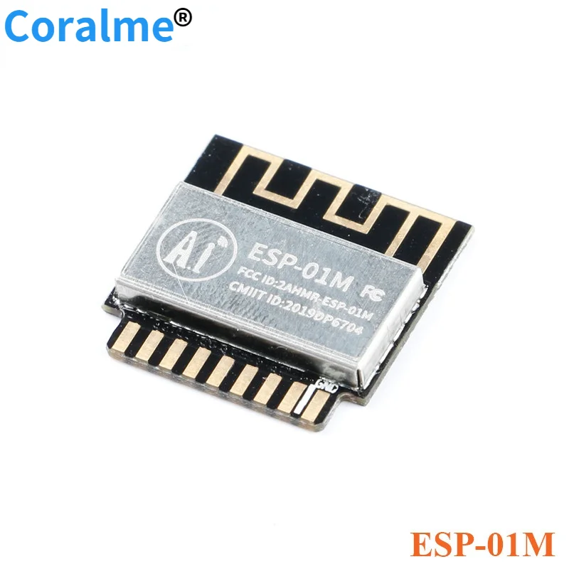 

ESP-01M ESP8285 WIFI Wireless Transmission Module SMD IOT 1MByte Flash