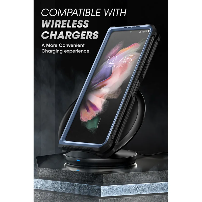 SUPCASE для Samsung Galaxy Z Fold 3 чехол телефона (2021) UB прочный зажим ремня ударопрочный