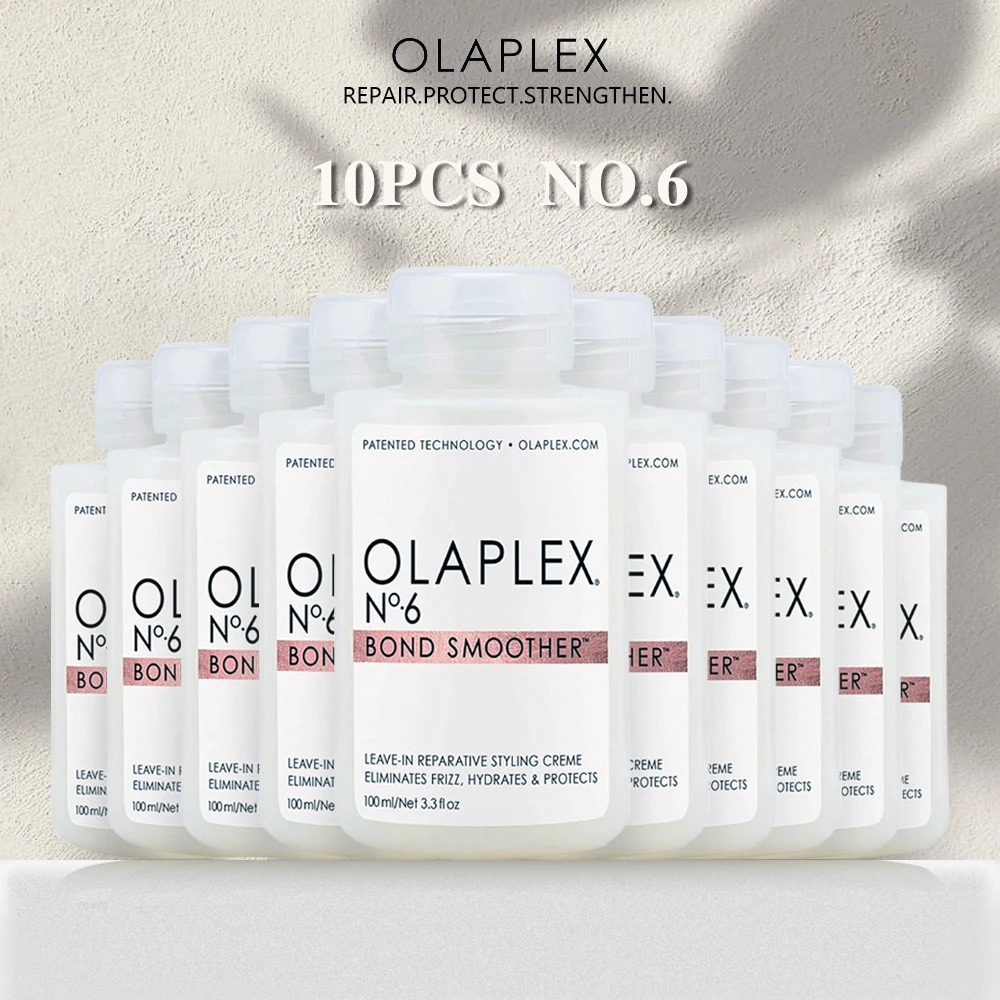 10Pcs Olaplex No 6 Original Hair Bond Smoother Repair the Damage and Improve the Hair All Hair Mask Care