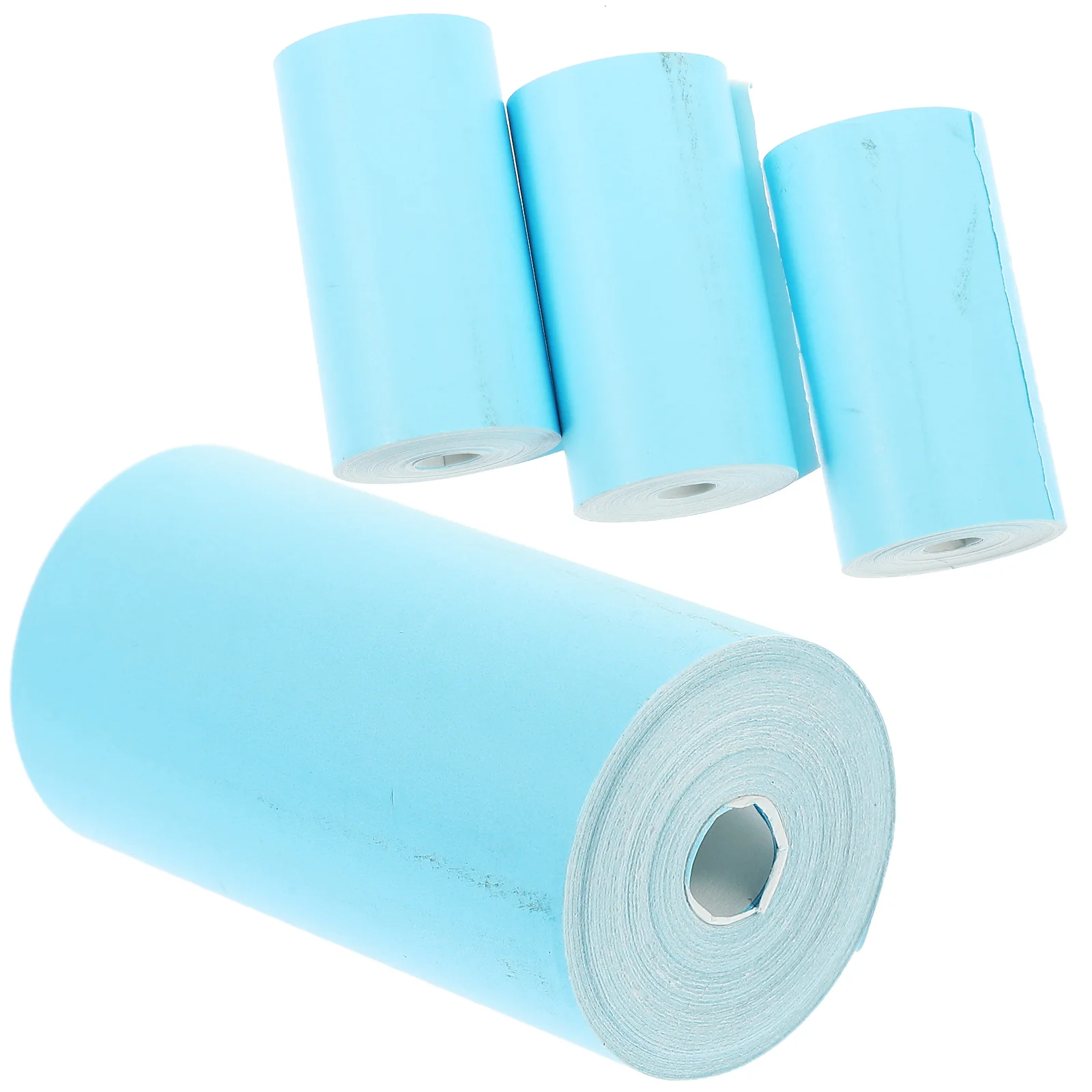 

4 Rolls Pink Paper Thermal Papers Checkout Counter Multipurpose Printing Cash
