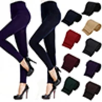 lady women winter warm skinny slim leggings stretch pants thick footless tights