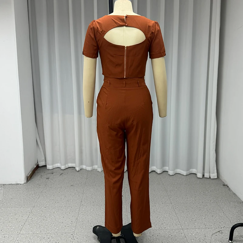 Wefads женский комплект из двух предметов летний повседневный однотонный топ с