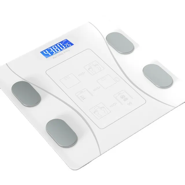 Body Fat Electronic Scale APP Smart Electronic Bluetooth Scale Rechargeable Multiple Colors Optional Fat Scale Accurate 5