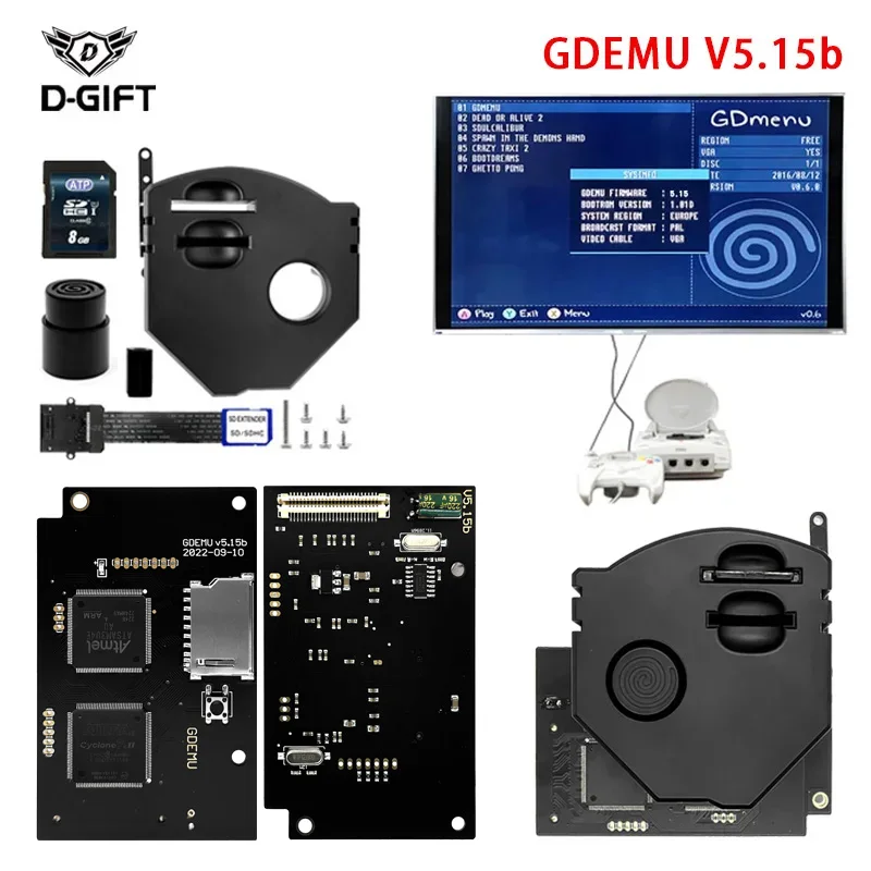 GDEMU V5 15b для Sega Dreamcast