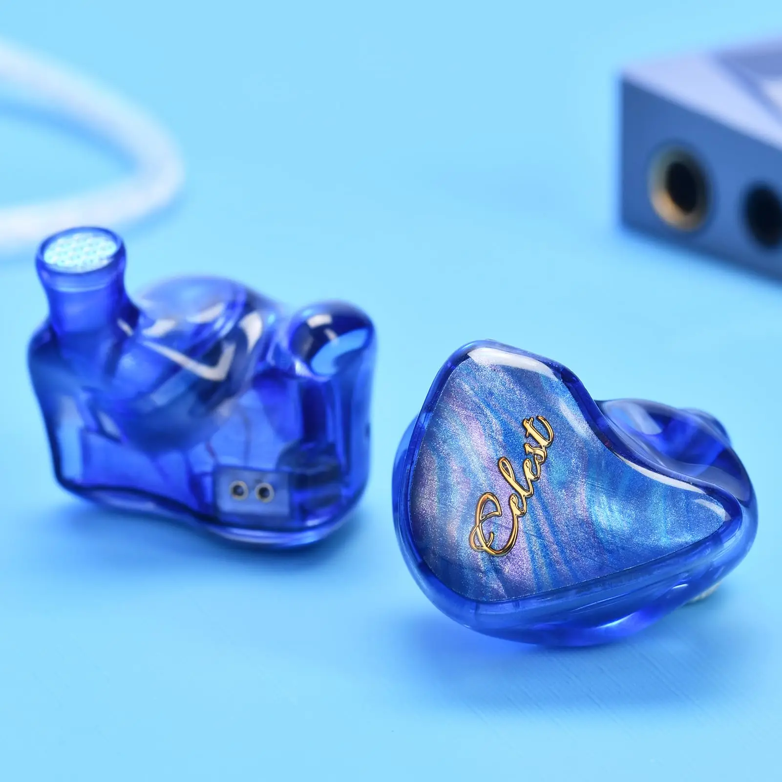 Kinera Celest Wyvern Qing 10 мм LCP динамический драйвер IEM проводные наушники микрофон со