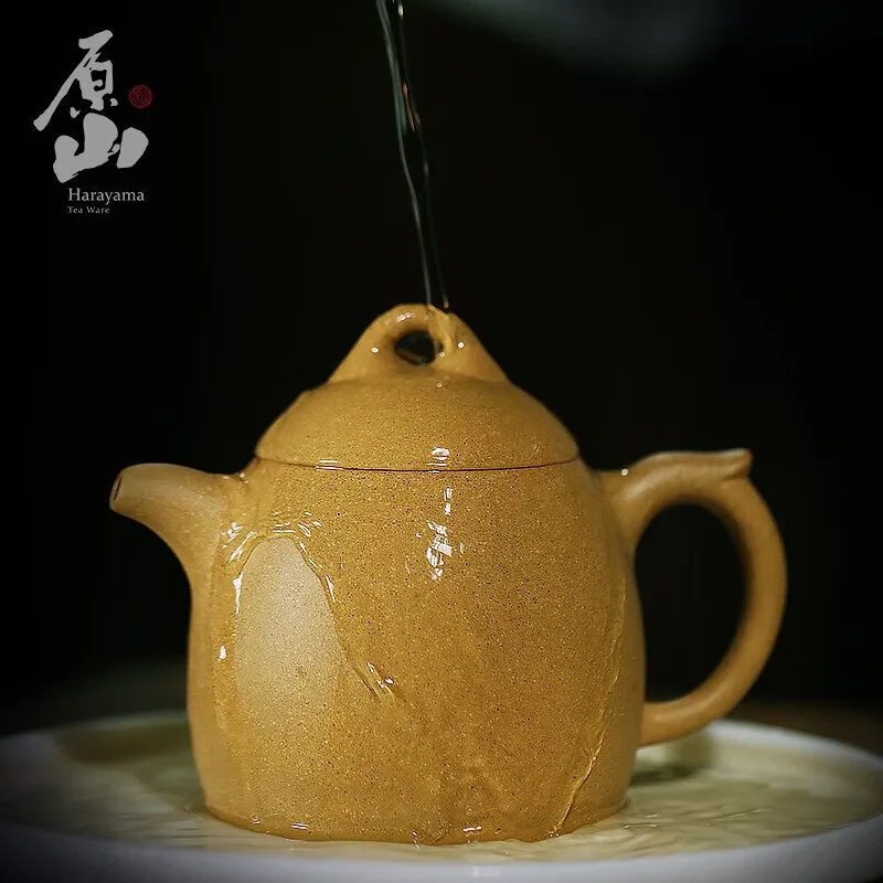 

Оригинальный горный Qin Quan-Huang Duan Xiao Yuhua Master Yixing Фиолетовый Глиняный чайный горшок ручной работы оригинальный чайный набор из минеральной глины