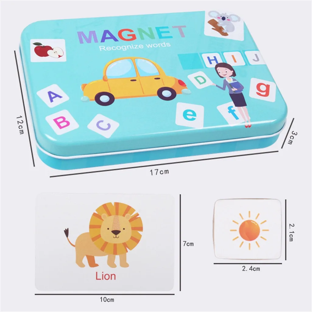 

Matching Spelling Alphabet Learning Game Words Develops Letter Preschool Toys Education