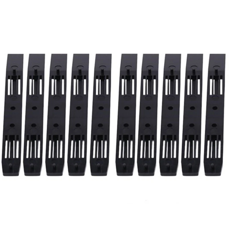 5 Pairs Hard Drive Rails Chassis Cage Accessories Bay Slider Plastic for 3.5 to 5.25 Tray Caddy |