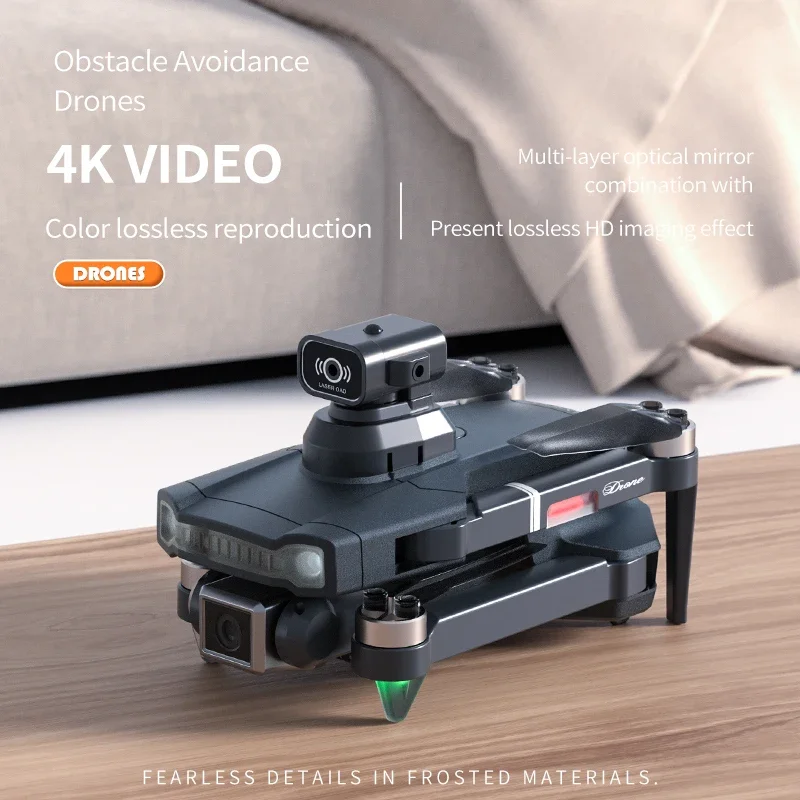 S179 RC Дрон Бесщеточный для предотвращения препятствий 4K HD Камера Квадрокоптер со