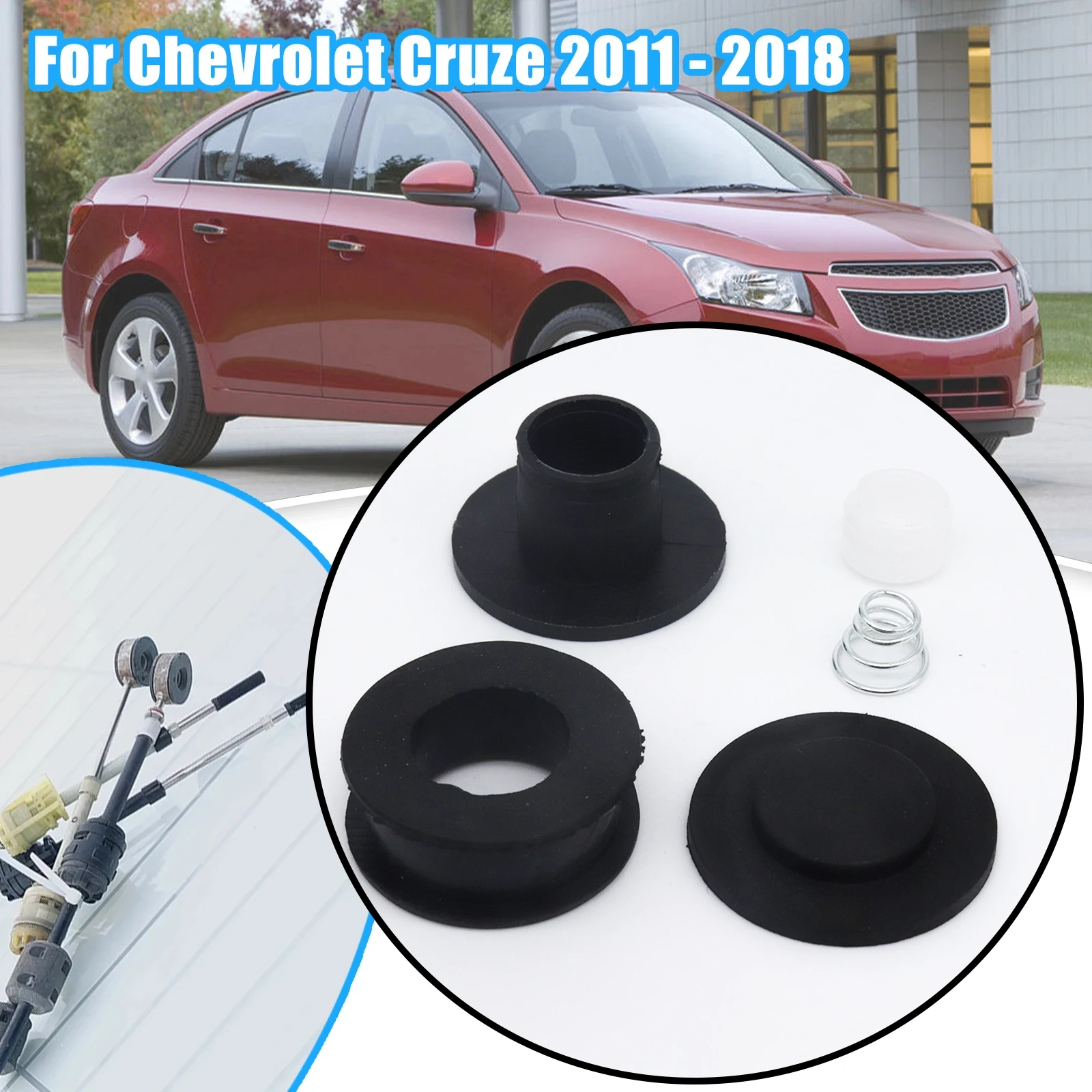 

Ремкомплект рычага переключения передач для Chevrolet Cruze 2011-2018, селектор коробки передач, рычаг переключения передач, концевой разъем кабеля, восстановленная втулка 55583307