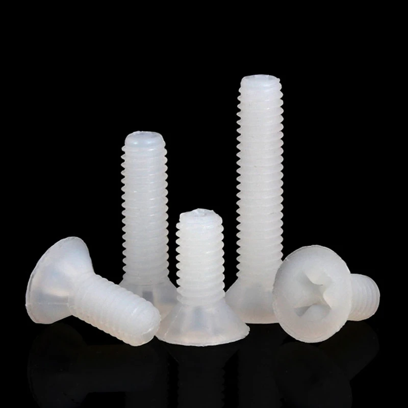 

Нейлоновые винты с плоской головкой Phillips M2 M2.5 M3 M4 M5 M6 M8