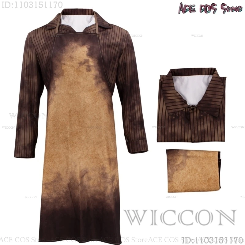 Техасская бензопила костюм резня для косплея наряд из фильмов фартук