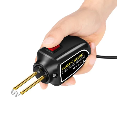 Мини-сварщик для пластмассы, горячие степлеры, машина для степлера, машина для ремонта ПВХ, степлер для ремонта бампера автомобиля, сварочный инструмент