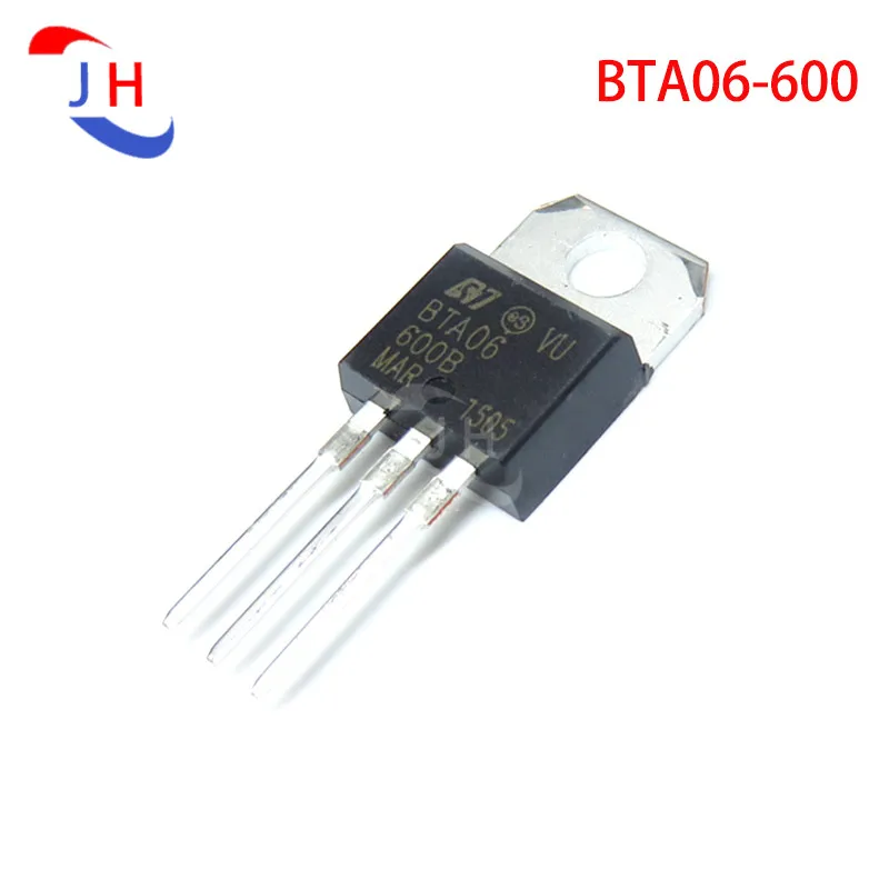 

5PCS BTA06-600C BTA06 600C BTA06 BTA20-600 triac напрямую вставляется в Triode 600 V