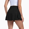 Women Pleated Tennis Skirt with Pockets Shorts Athletic Skirts Crossover High Waisted Athletic Golf Skorts Workout Sports Skirts 3