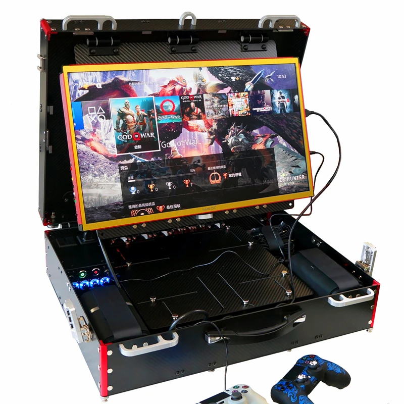 

Lukos doomsday equipment PC monitor PS4 game XBOX travel portable mobile host box 24 inch custom