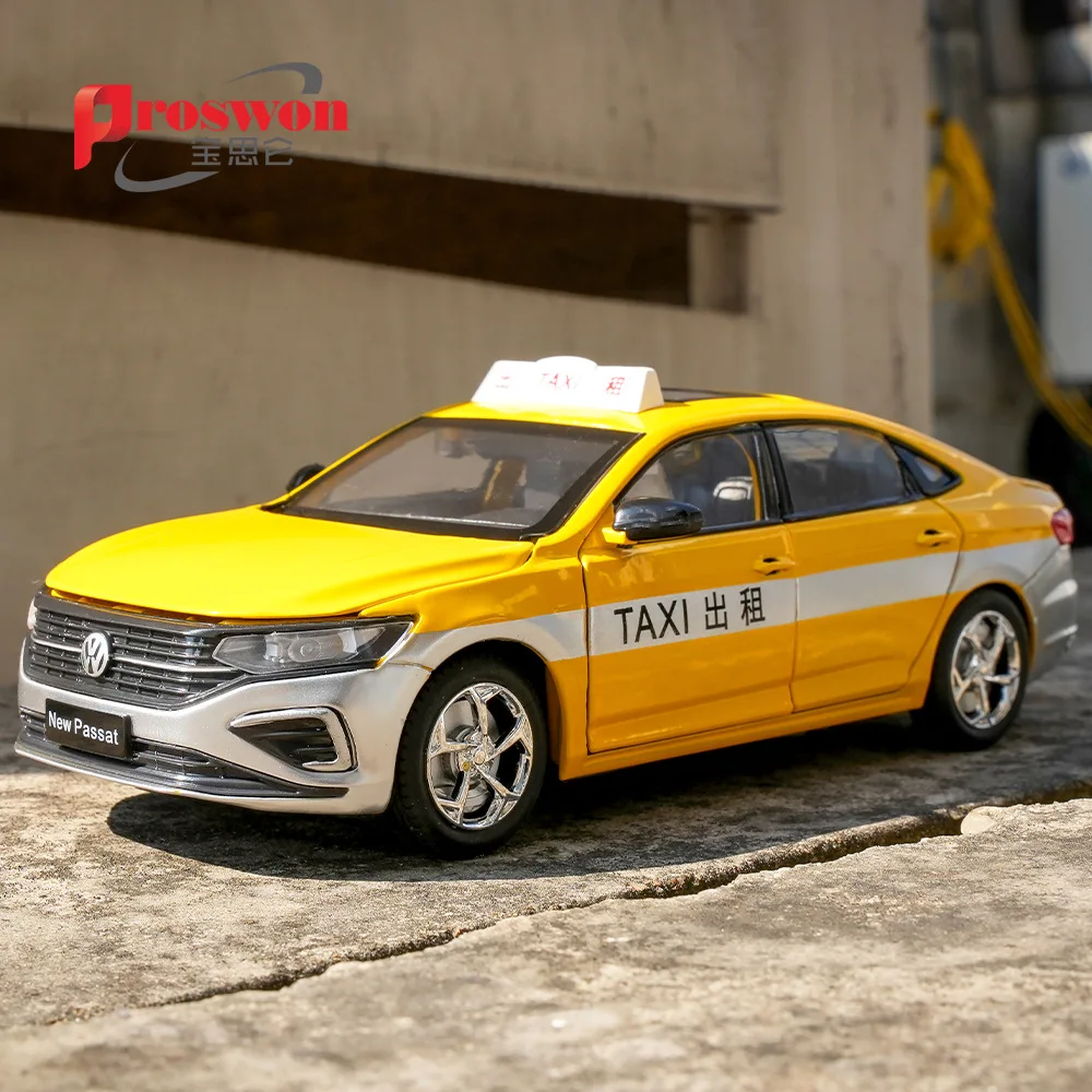 

Nicce 1:24 Volkswagen Passat taxi High Simulation Diecast Metal Alloy Model car Sound Light Pull Back Collection Kids Toy Gifts