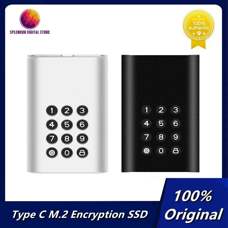 

Высокоскоростное цифровое шифрование типа C M.2 SSD твердотельный накопитель USB 3,0 шифрование AES SSD жесткий диск для MAC ноутбуков и настольных ПК