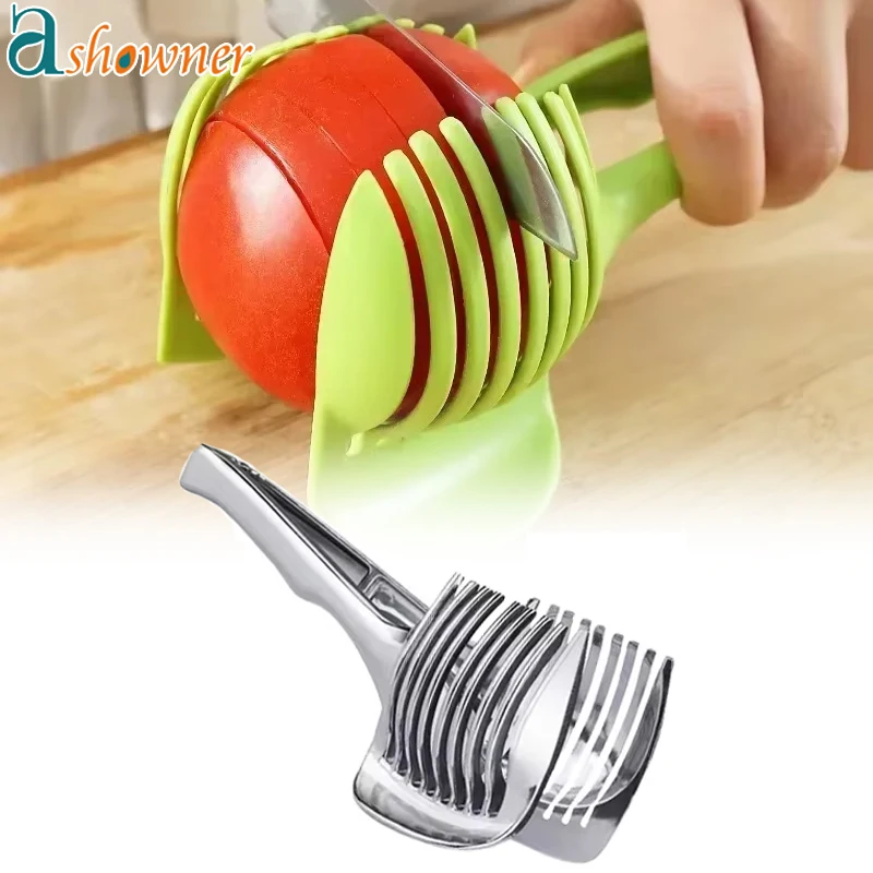 5Pcs Kitchen Lemon Slicer Handheld Fruit Utensils Knife Accessories Multifunctional Quick Slicing Machine