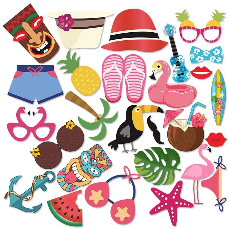 

27 шт./набор, Декоративные маски для Фотокабины