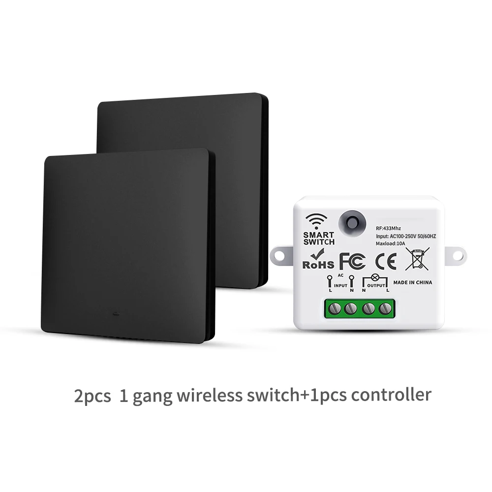 Sixwgh Беспроводной интеллектуальный выключатель 433МГц