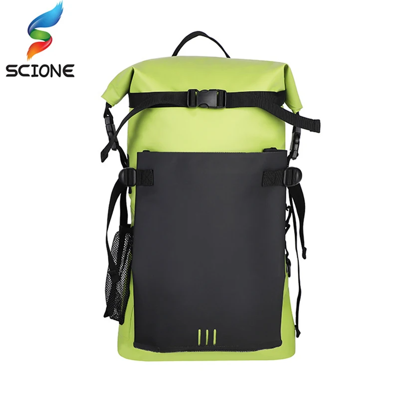 

Outdoor 30L Swimming Drifting Backpack Water Resistant Dry Kayaking Pack Foldable Storage Travel Pouch for Boating Fishing XD3Y