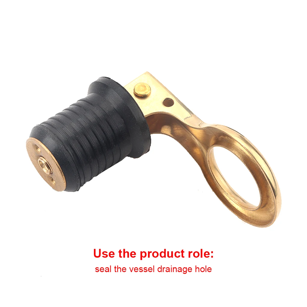 

Boat Snap Handle Locking Drain Stopper 1inch Diameter Drainage Parts