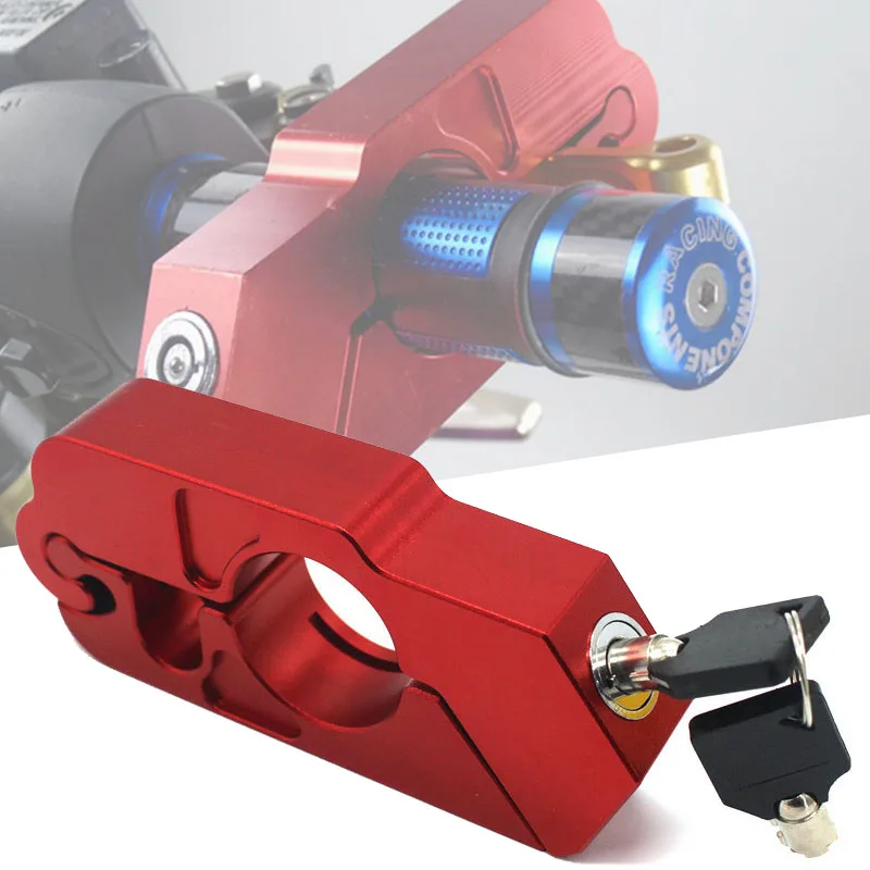 

Handlebar Lock ATV Brake Clutch Security Safety Theft Protection Lock For HONDA CBR600RR CBR1000RR CB650F CBR650F CB650R CBR650R