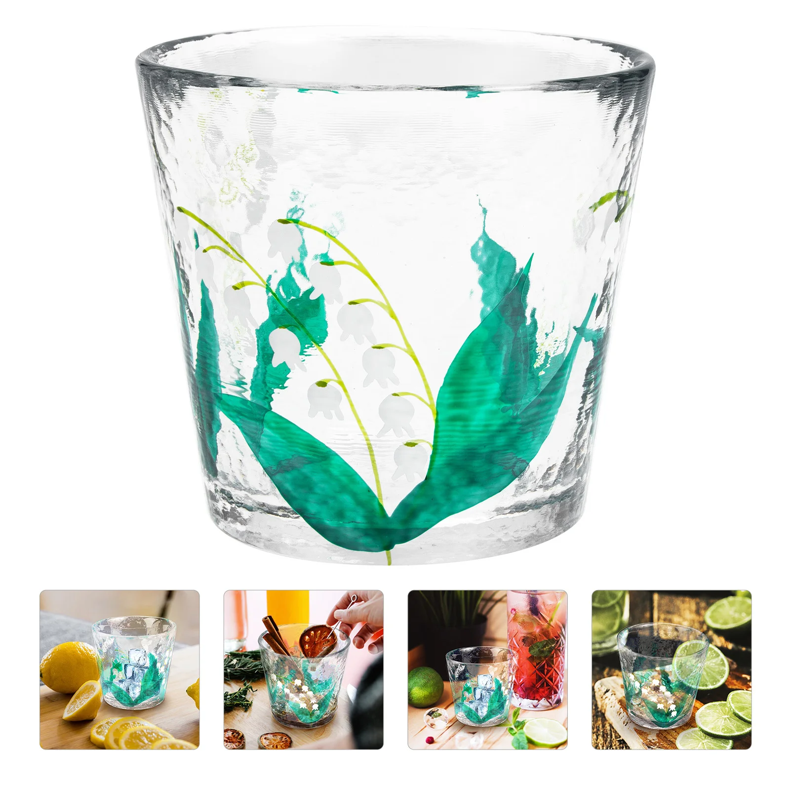 

Durable Watering Drinking Cup Tea Glass Stylish Cup Chic Water Cup
