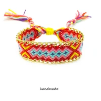 new bracelets for women friendship totem hand woven bohemian ethical style color bracelet strap beach holiday jewelry