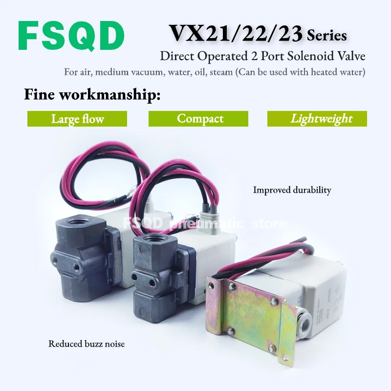 

VX2D0AA VX2A0BA VX2A4CA VX2D4 VX2B0 VX2B4AAXCA BAXCA CAXCA AAXCB BAXCB CAXCB AAXCC BAXCC CAXCC Solenoid Valve VX VX21 22 23